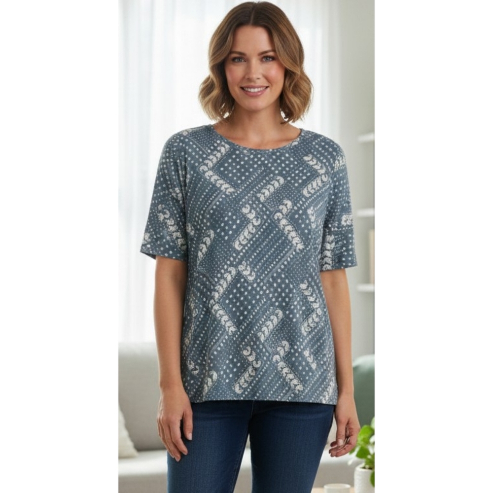 L.L. Bean Bandana Print Tee